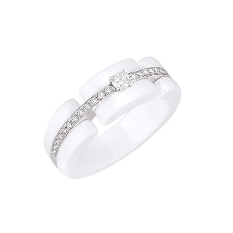 chanel ceramic diamond ring price|chanel diamond ring price.